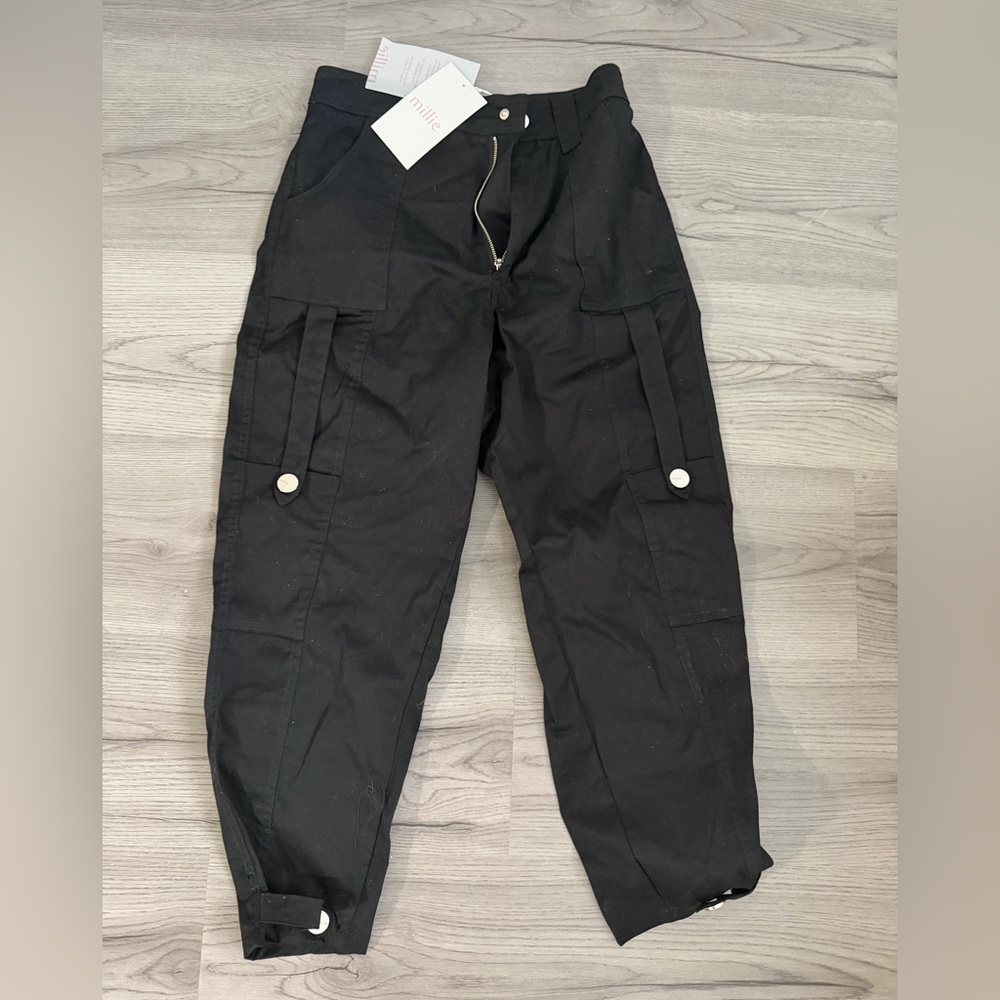 Classic Black Cargo Pants